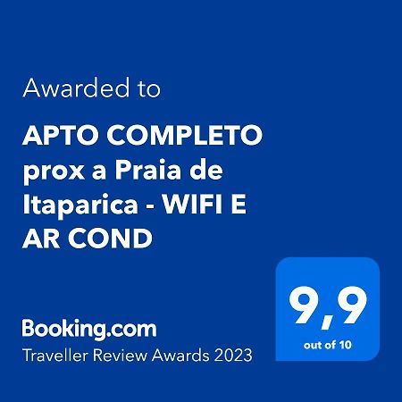 Apto Completo Prox A Praia De Itaparica - Wifi E Ar Cond Vila Velha  Ngoại thất bức ảnh