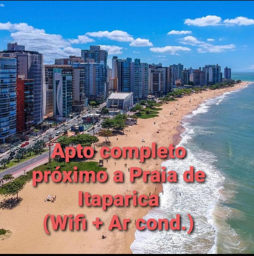 Apto Completo Prox A Praia De Itaparica - Wifi E Ar Cond Vila Velha  Ngoại thất bức ảnh