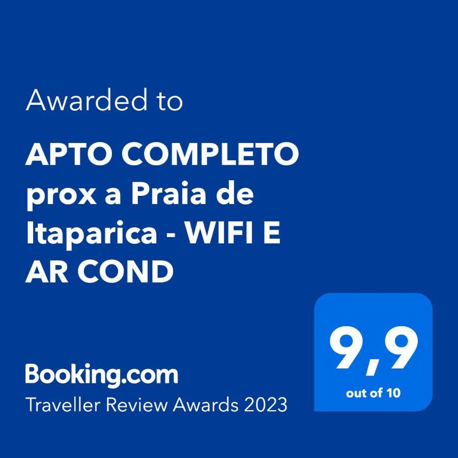 Apto Completo Prox A Praia De Itaparica - Wifi E Ar Cond Vila Velha  Ngoại thất bức ảnh